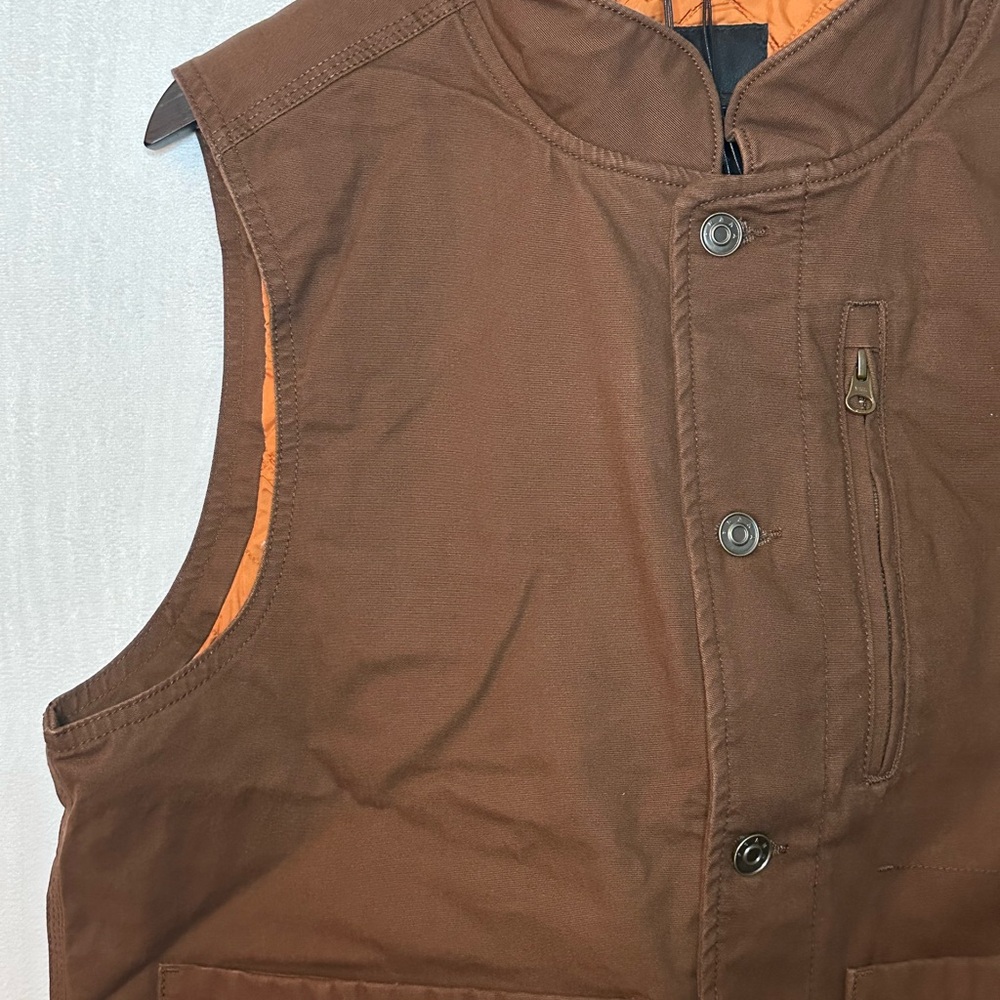 Prana Mens Trembly vest stout medium NWT cargo vest  outdoor - Picture 10 of 11